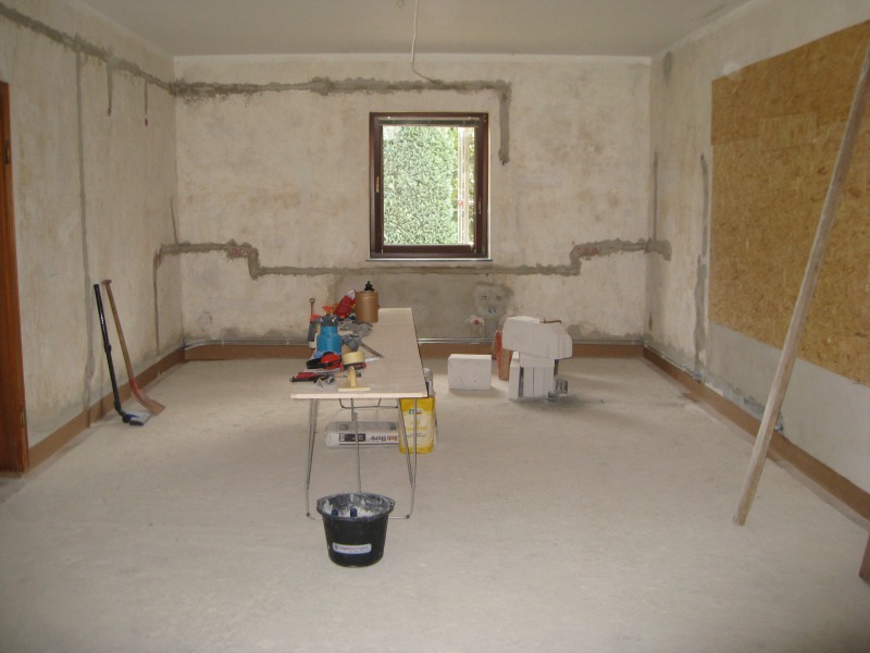 K&uuml;che Folie komplett geklebt