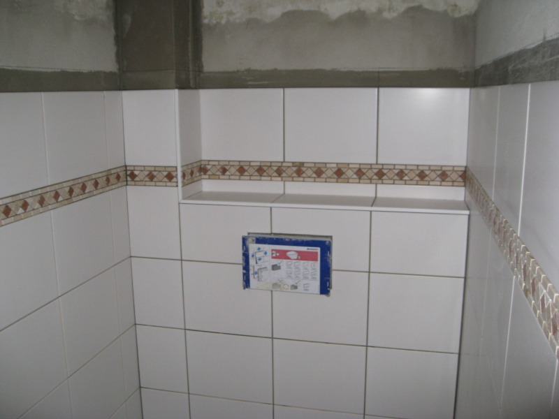 Fliesen im G&auml;ste-WC